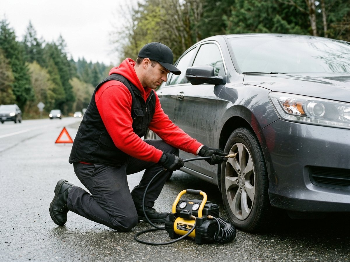 Tire Air Up Inflation Services in Burnaby BC​
