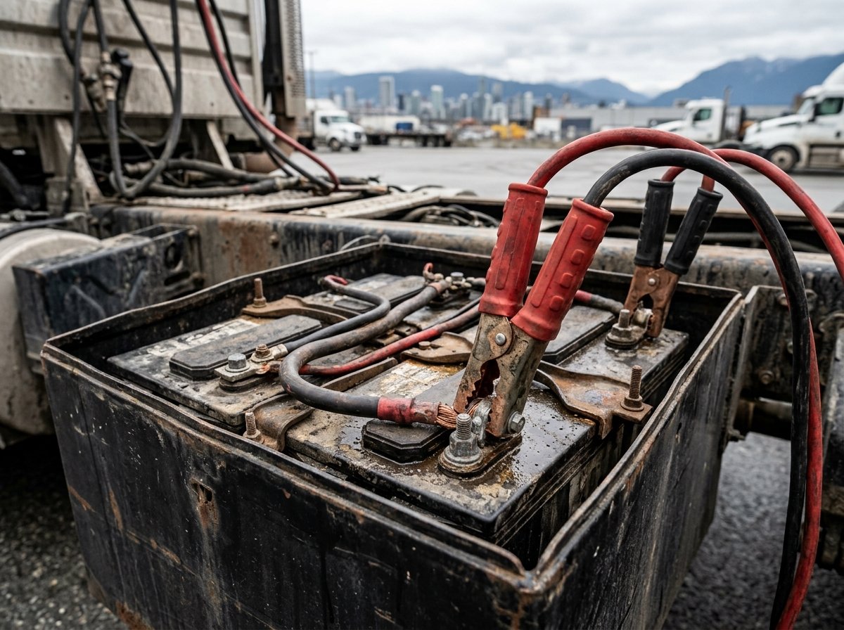 Heavy Vehicle Battery Boost Services in Vancouver BC