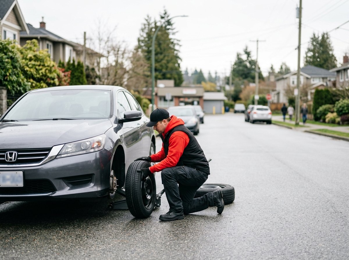 Mobile Tire Change Services in Vancouver BC