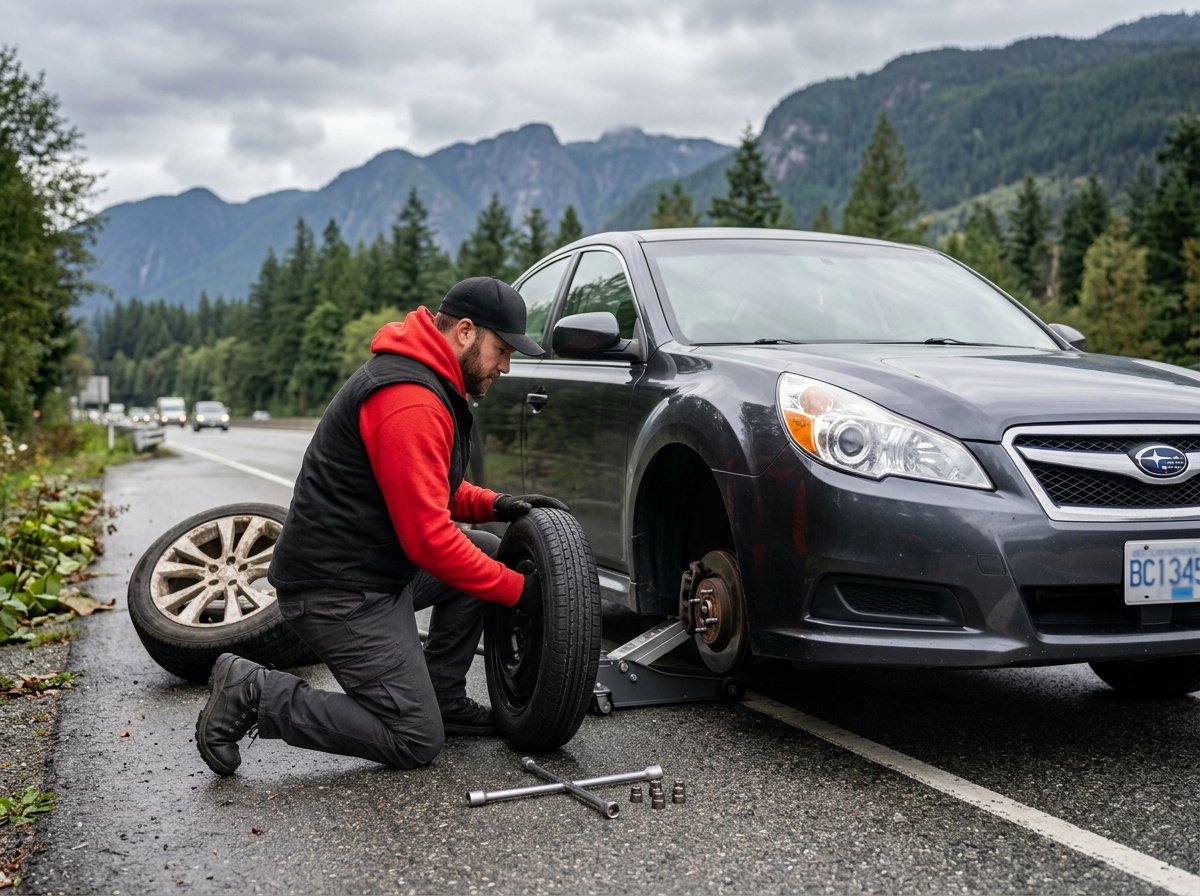 Mobile Tire Change Services in Vancouver BC