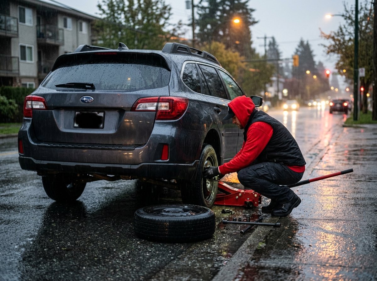 Mobile Tire Change Services in Vancouver BC