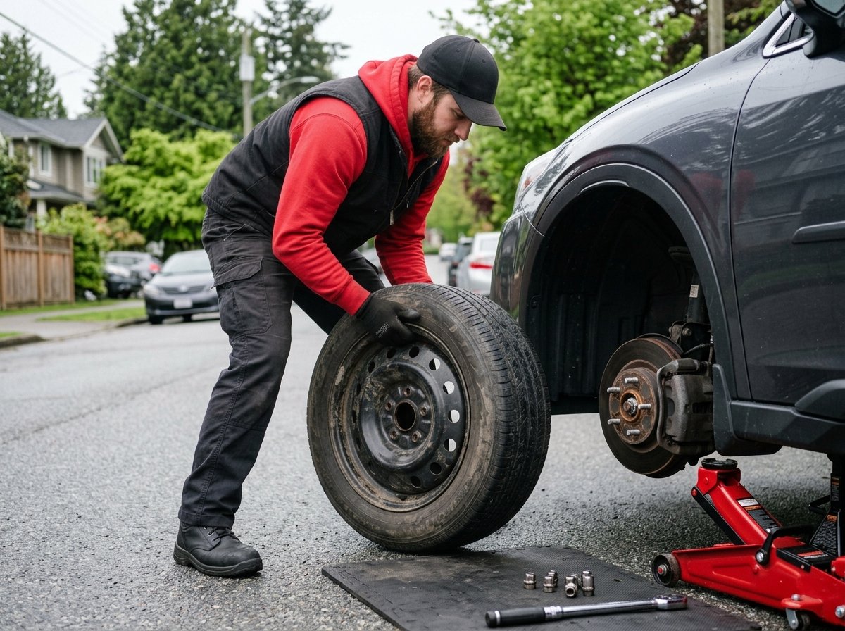 Mobile Tire Change Services in Vancouver BC