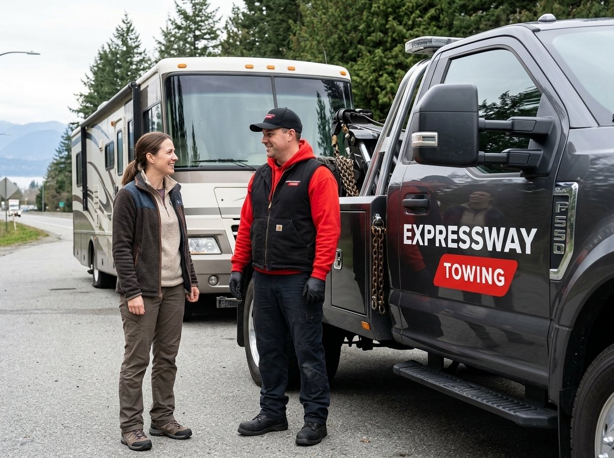 Motorhome Towing Services in Vancouver BC​