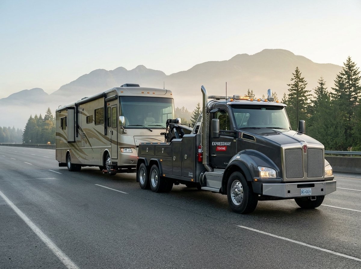 Motorhome Towing Services in Vancouver BC​
