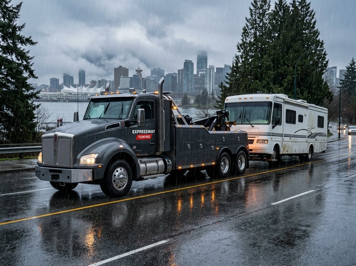 Motorhome Towing Services in Vancouver BC​