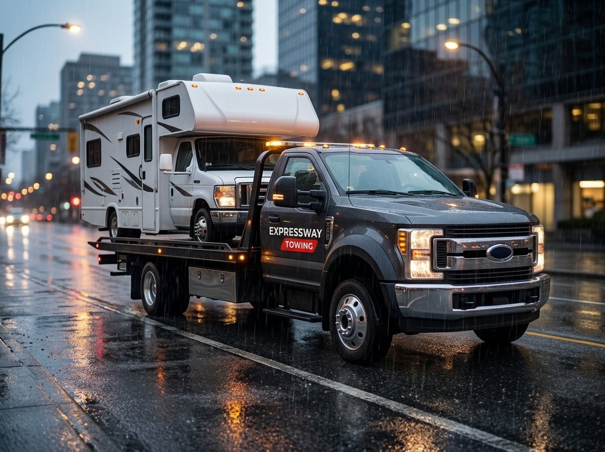 Motorhome Towing Services in Vancouver BC​