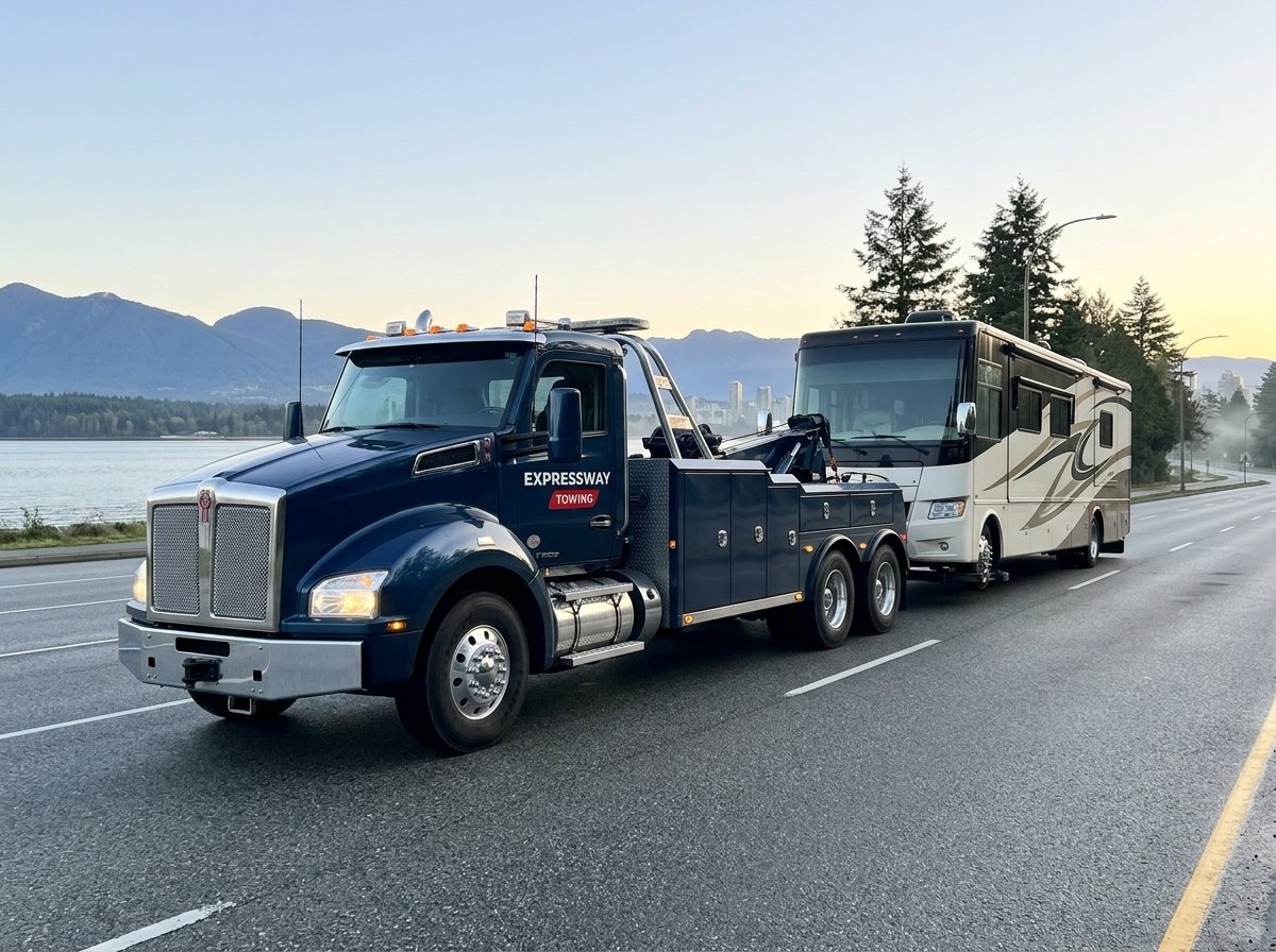 Motorhome Towing Services in Vancouver BC​