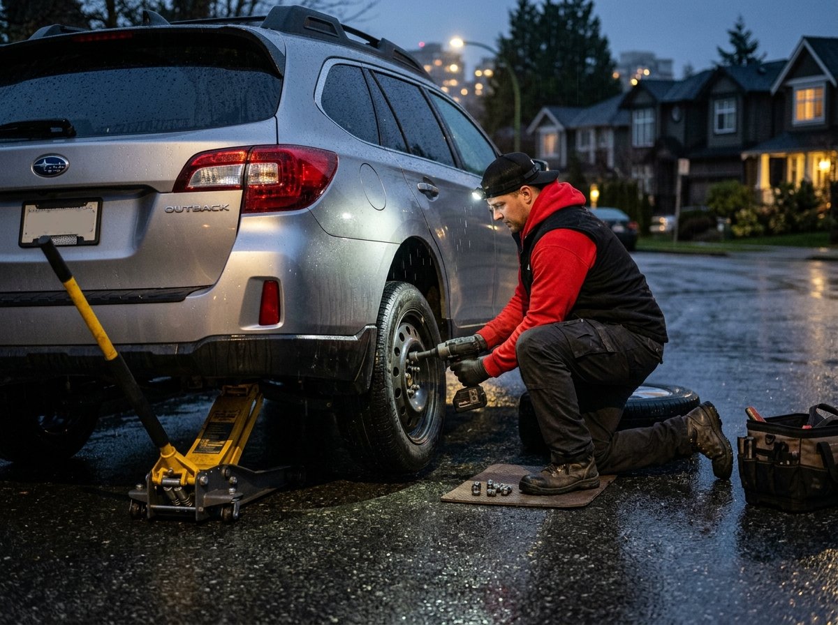 Tire Air Up Inflation Services in Vancouver BC
