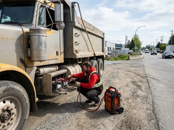 Heavy Vehicle Battery Boost Services in Burnaby BC