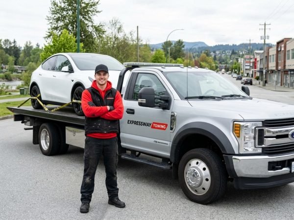 Tesla Towing Services in Burnaby BC​